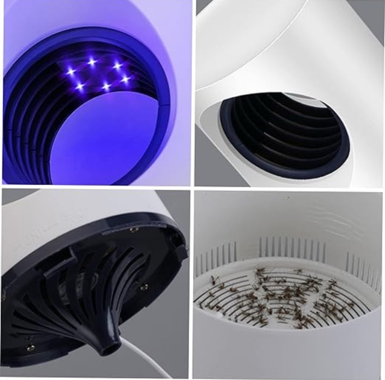 TRAMPA LAMPARA LED UV ANTI-MOSQUITOS